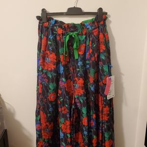 NWT KENZO X H&M Reversible Palazzo Pants
